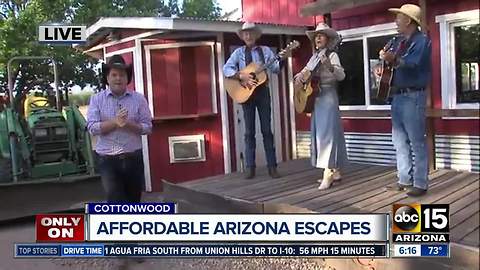 Visit the Verde Valley for cooler climate without the costs