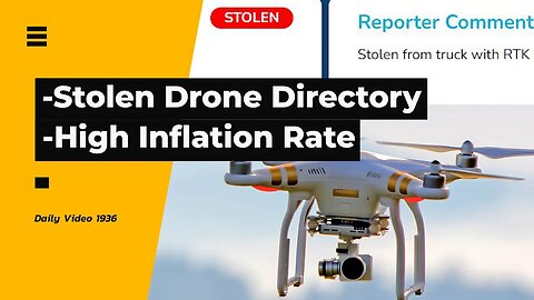 Lost And Stolen Drone Directory, Canada High Price Inflation