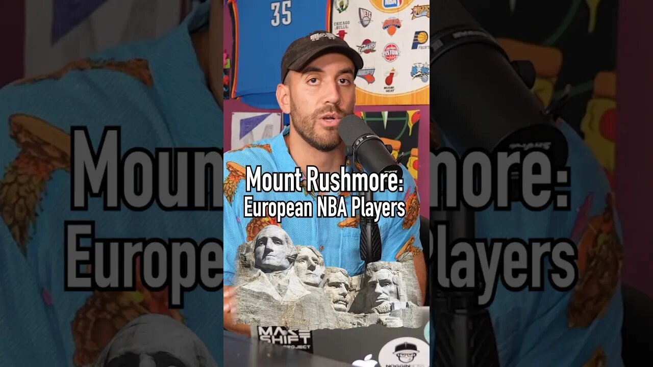 European NBA Players MOUNT RUSHMORE!! Who Did Brian Miss?! #shorts #nba #european #international