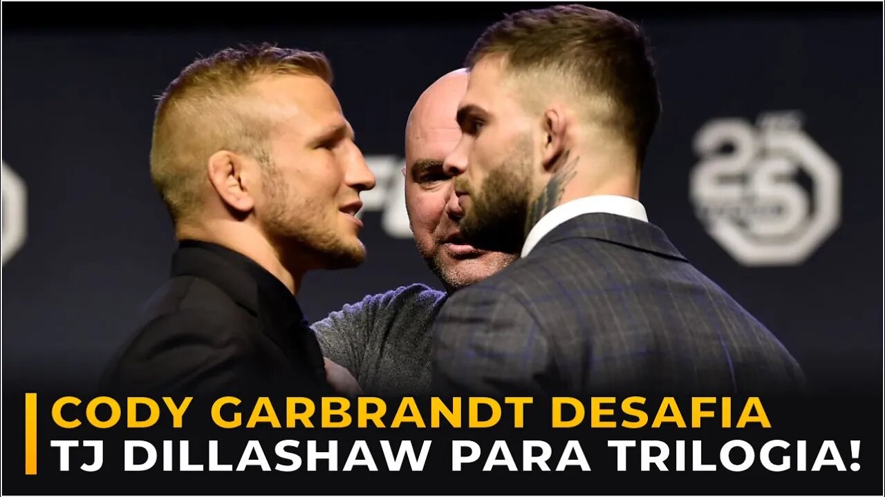 CODY GARBRANDT DESAFIA TJ DILLASHAW PARA TRILOGIA!