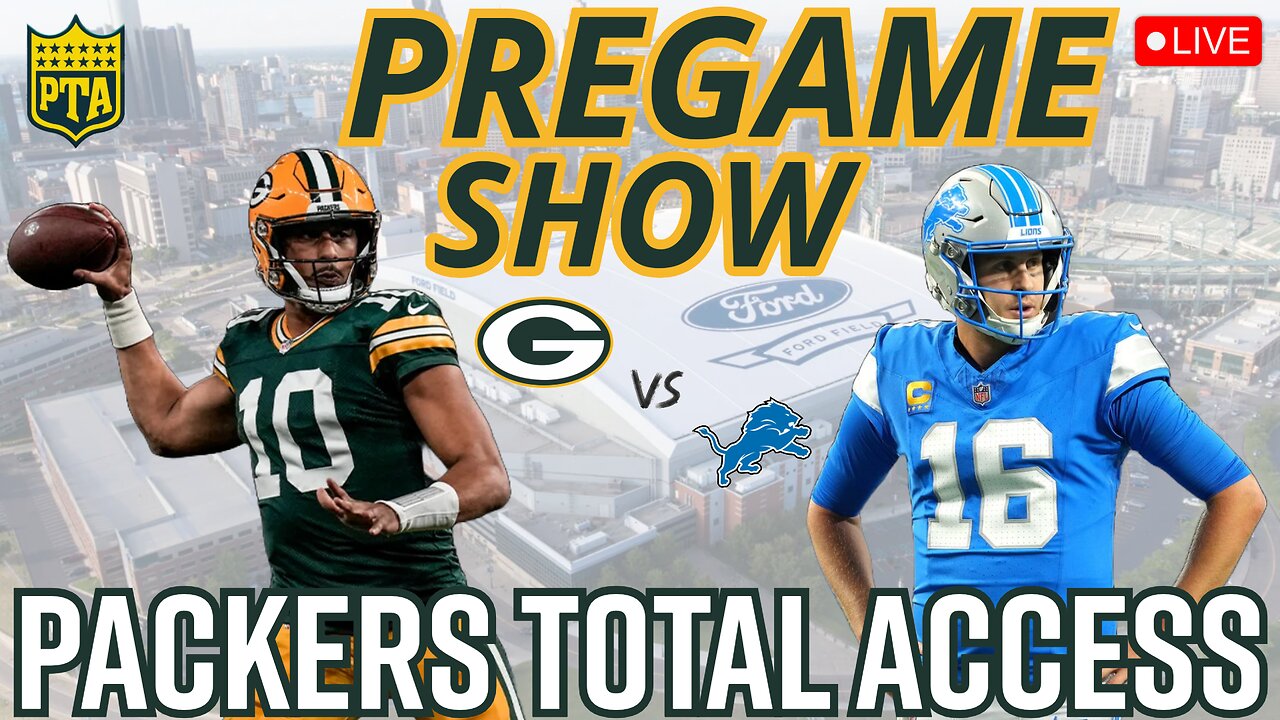 Packers Total Access Live Pre Game Show! Green Bay Packers vs Detroit Lions Week 14 Pregame Show