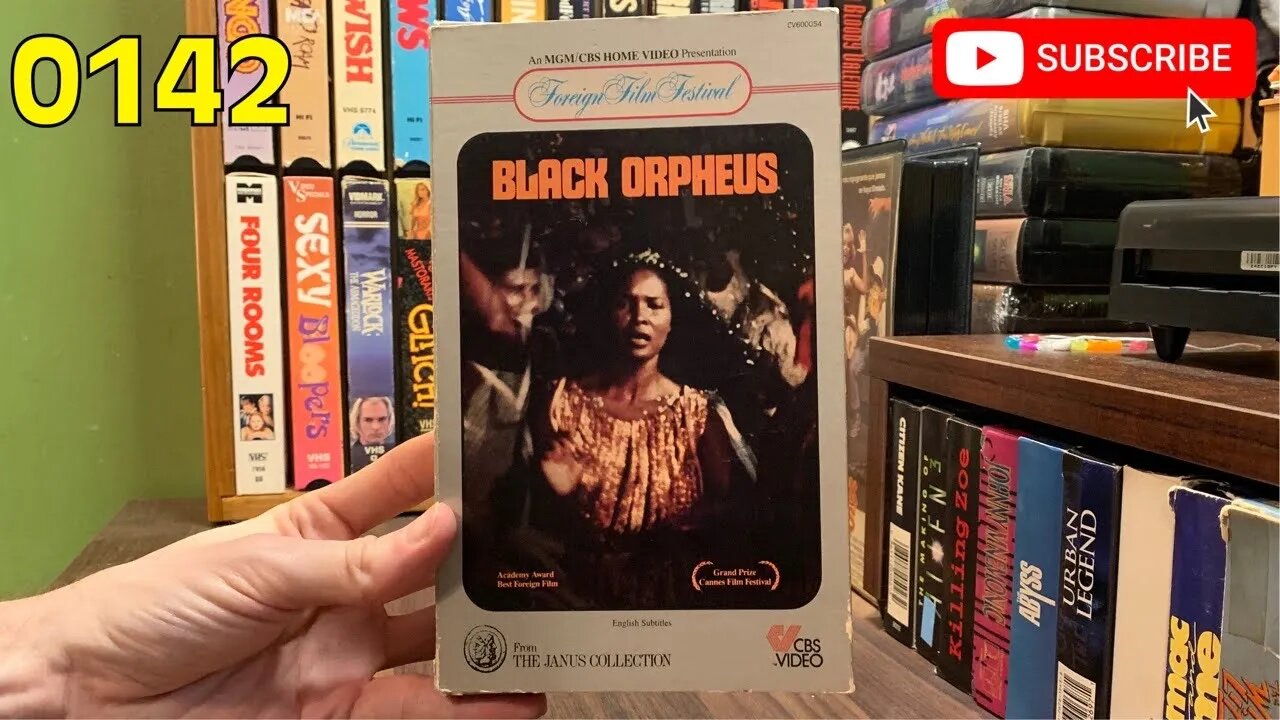 [0142] BLACK ORPHEUS (1959) VHS INSPECT [#blackorpheus #blackorpehusVHS]