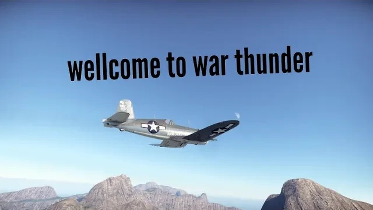Welcome to war thunder