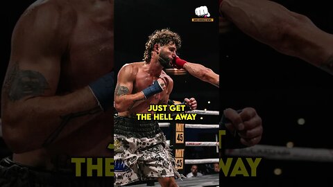 "I hurt my hand so I was trying to get away from his crazy a** ", Ryan Reber ~ #BKFC47 Lakeland