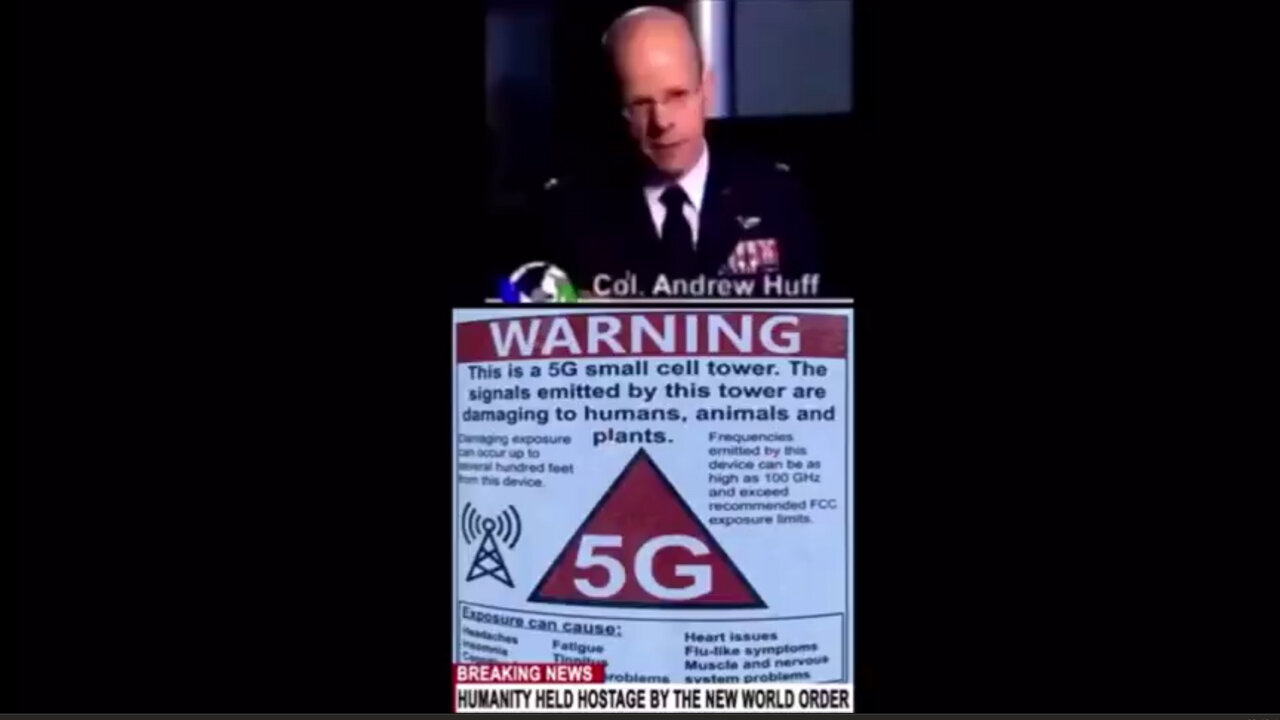 Military Confirms 5G Makes People Sick