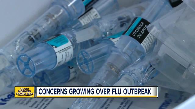 Concerns growing over flu outbreak