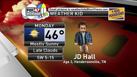 Weather Kid - JD Hall - 4/1/19