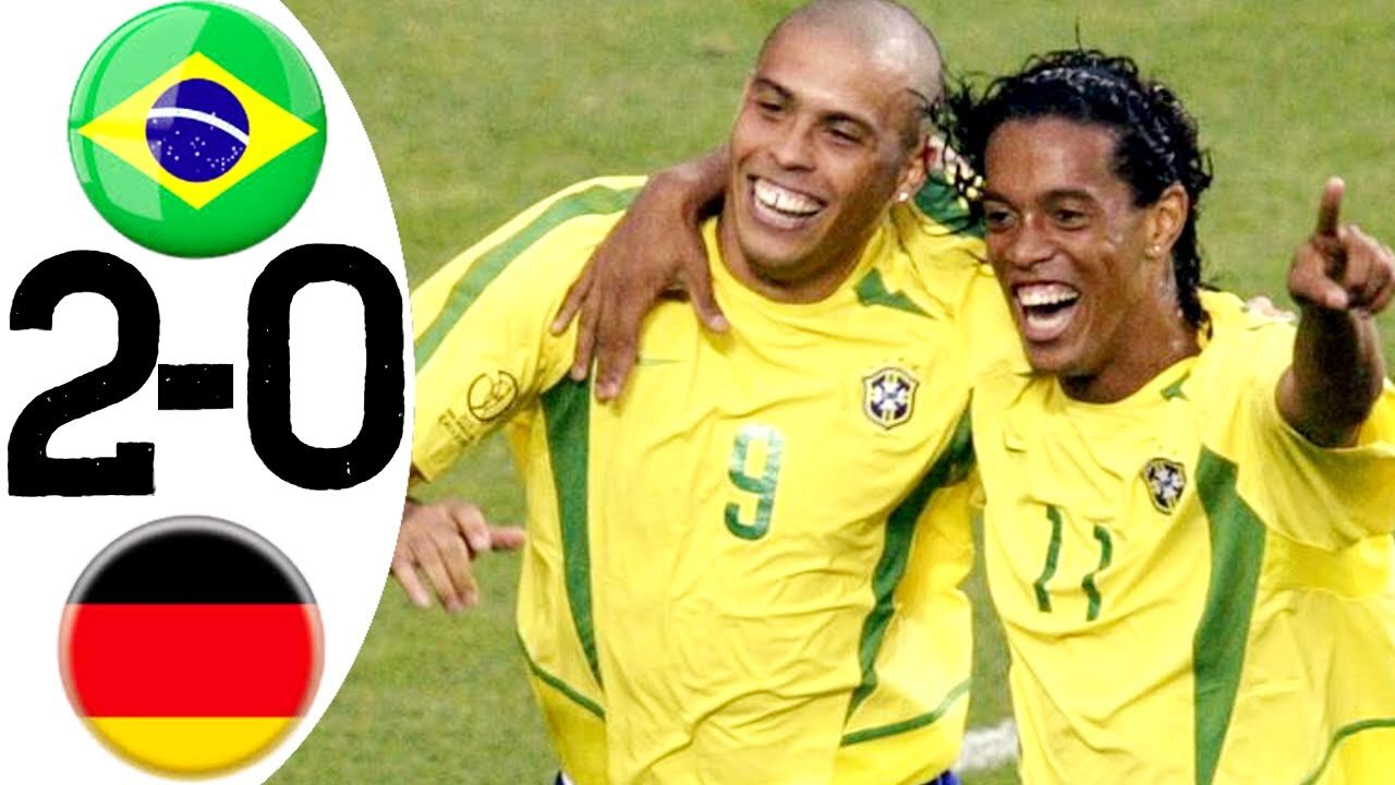 Germany vs Brazil 2-0 World Cup Final-2002- Excellent Higlights and goals HD