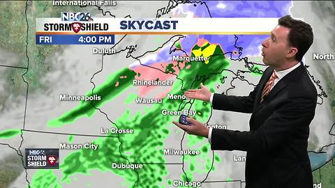 Michael Fish's NBC26 weather forecast