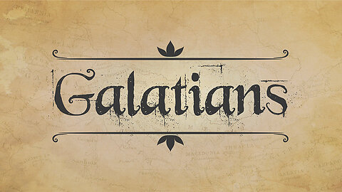 Bible study on the Book of Galatians (chapter 2)