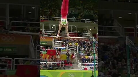 Kohei Uchimura 🇯🇵 High Bar - Rio Olympics 2016 #shorts