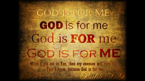 God Is For Me