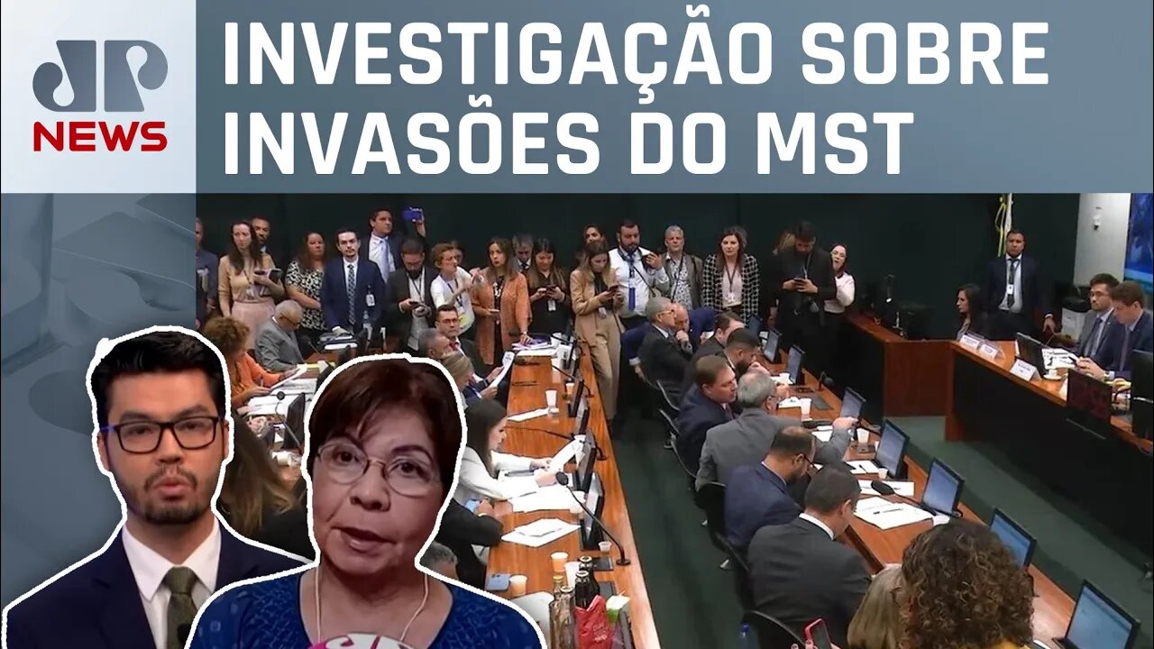 Sessão inaugural da CPI do MST tem bate-boca e defesa do arroz orgânico; Kobayashi e Kramer analisam