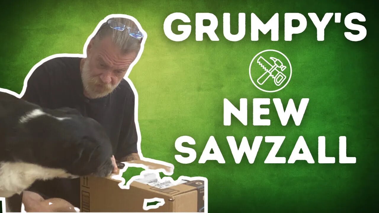 Grumpy's New Sawzall #Unboxing #DeWalt #ToolTime