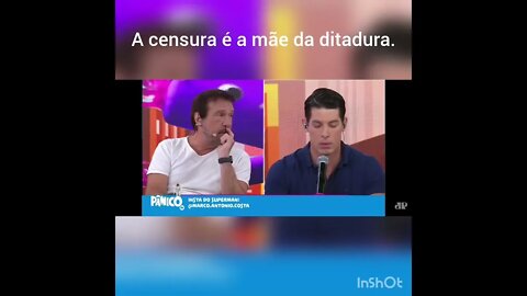 ⛔️ - "A censura é a mãe da ditadura, os covardes tem medo da liberdade de expressão. "SURITA, Emílio