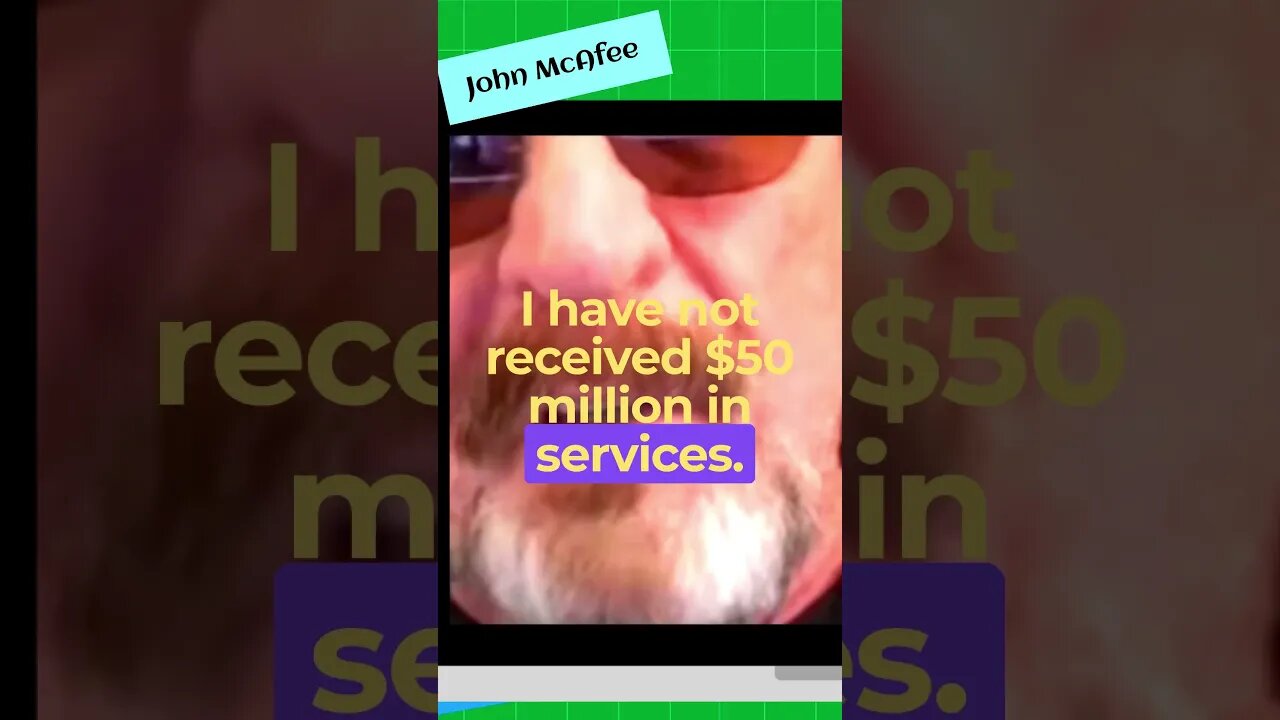 John McAfee and the Deadly Life of a Rich Tax Criminal! Pt1