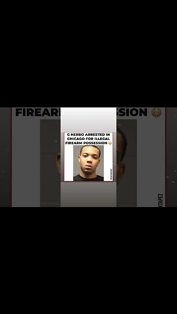 Rapper #gherbo is currently locked up on firearm charges