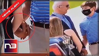 Joe Biden Captured On Camera Slipping Young Boy In Ohio His Used Facemask