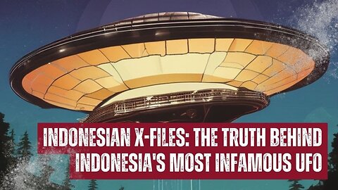 Indonesian X-Files: The Truth Behind Indonesia's Most Infamous UFO