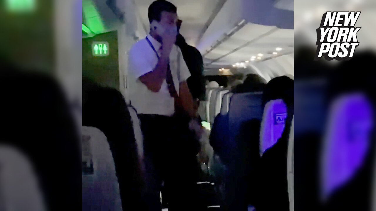 American Airlines crew member scolds passengers for making flight 'a living hell'