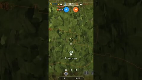 World of Tanks: hiding behind trees and bushes. lol