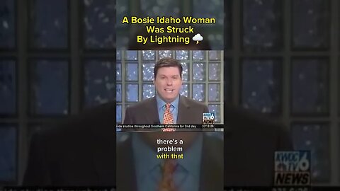 Idaho Woman Struck By Lightening! #shorts #news #funny