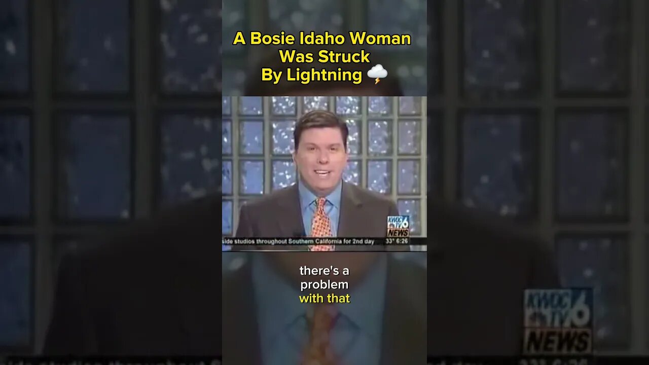 Idaho Woman Struck By Lightening! #shorts #news #funny