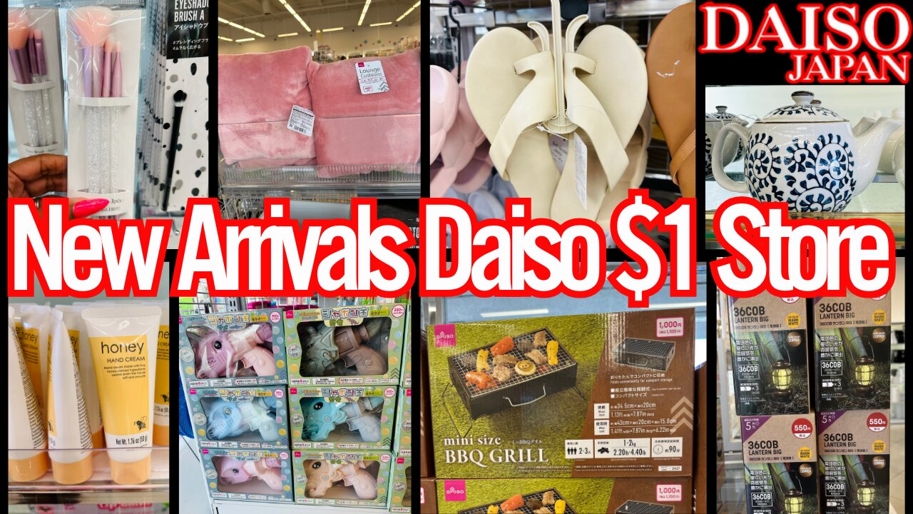 NEW at Daiso Dollar Store❤️✨Shopping at Daiso Japan❤️✨Daiso Shop With Me 2024