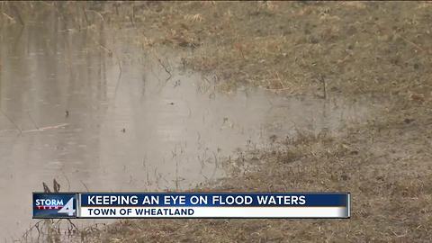 Keeping an eye on Town of Wheatland flood waters