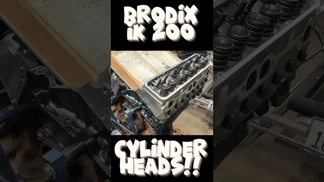 Bolting on Horsepower! 388 Cubic Inch Small Block Chevy Stroker! Brodix IK 200 Heads! #shorts