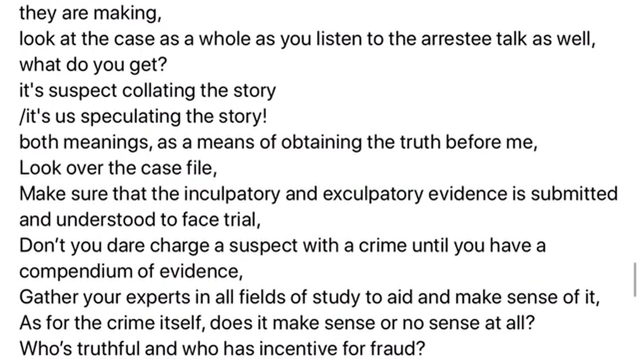 Criminal Investigation Process! Rap Song By Adam Stark