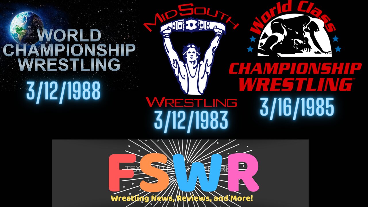 Classic Wrestling: NWA WCW 3/12/88, Mid South Wrestling 3/12/83, WCCW 3/16/85 Recap/Review/Results