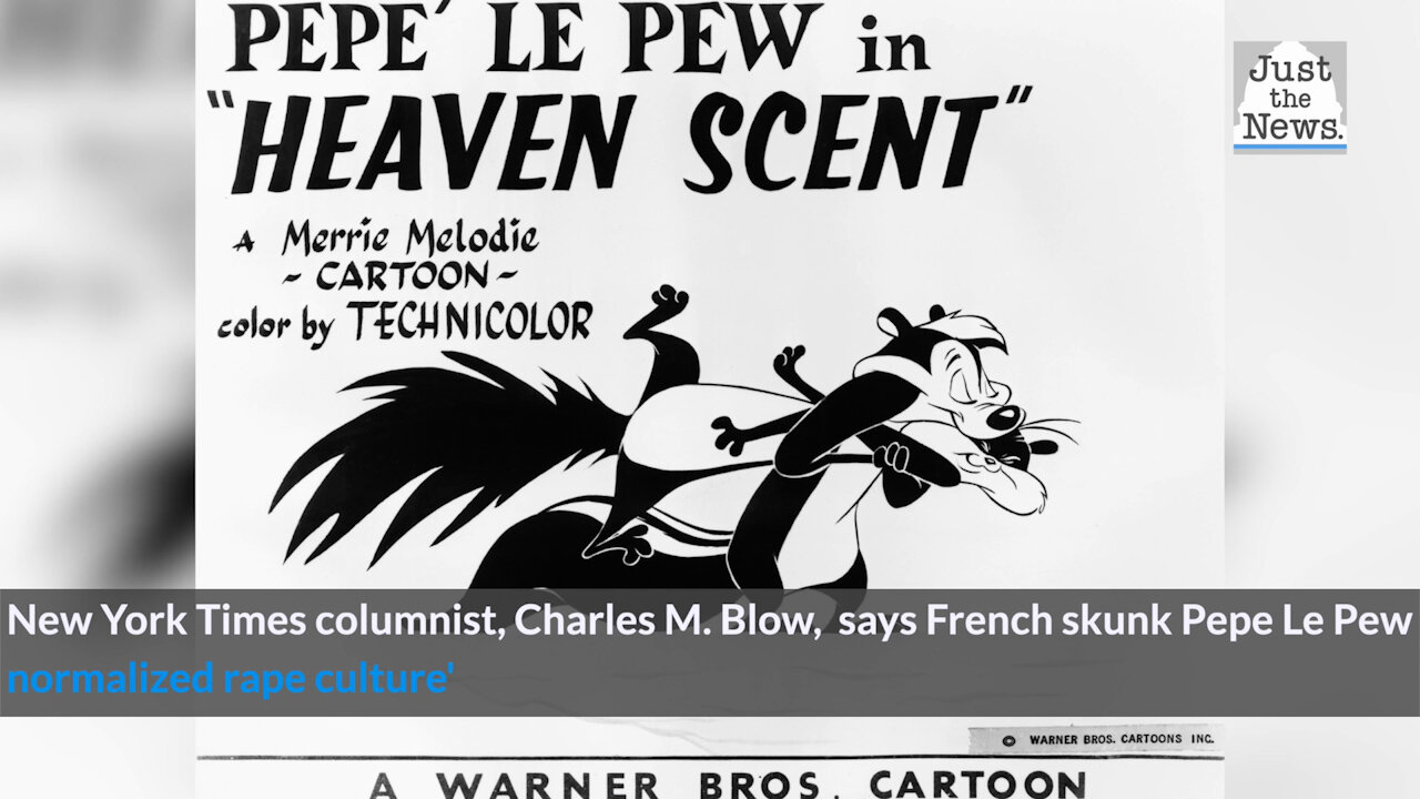 New York Times columnist says French skunk Pepe Le Pew 'normalized rape culture'