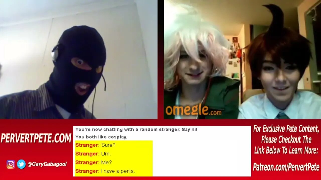 OMEGLE COSPLAY FAIL