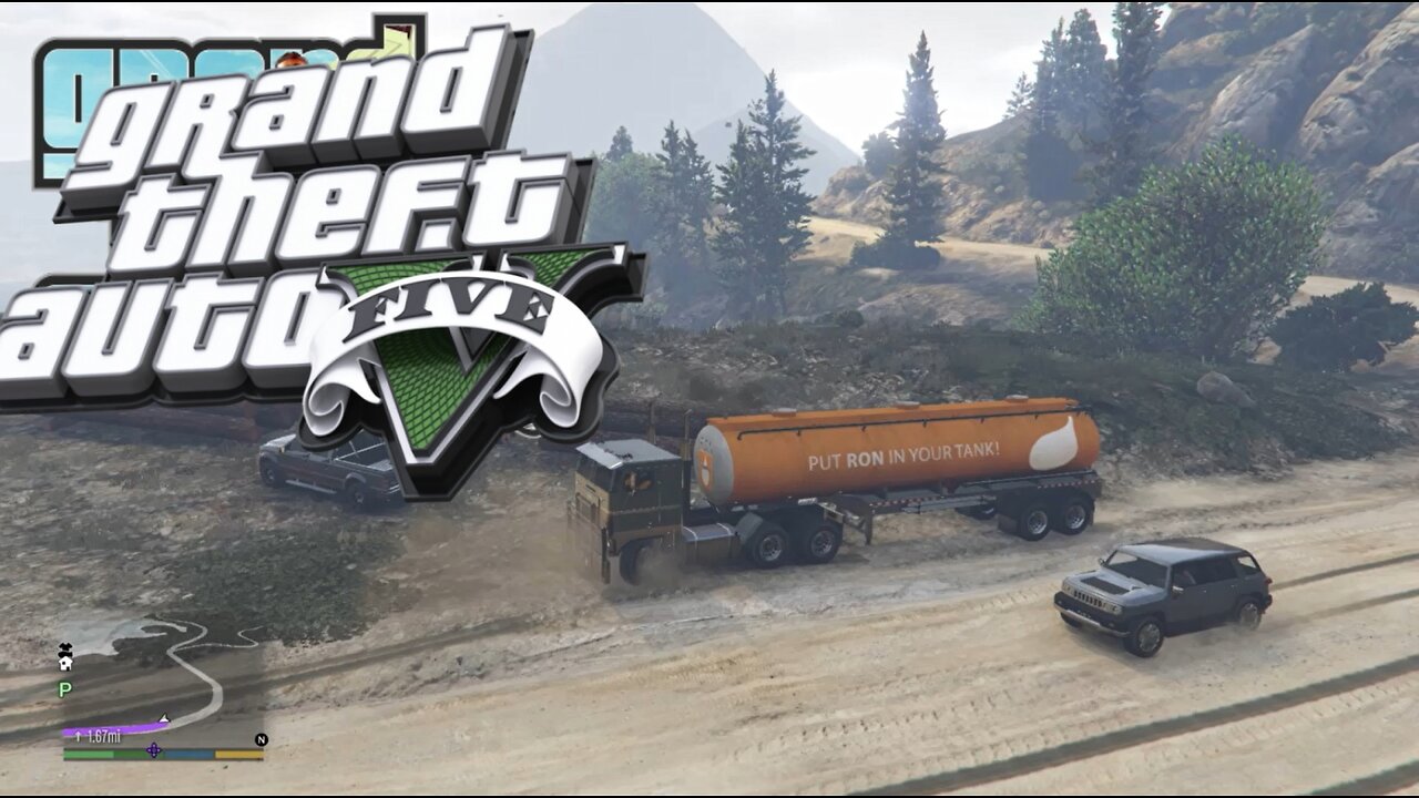 GTA 5 SEMI TRUCK ULTIMATE TRUCK DRIVING SIMULATOR SEMIS EPISODE 14