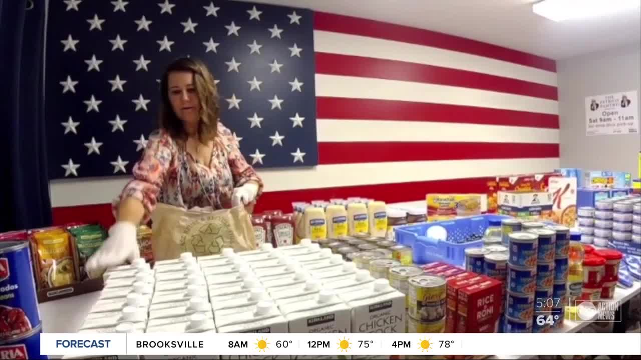 Patriot Pantry helps veterans in need during pandemic | The Rebound Tampa Bay