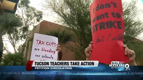 Tucson petition circulating for statewide walkout for educators