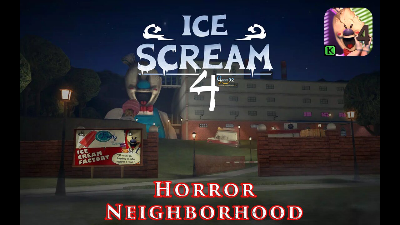 Ice Scream 4- Rod's Factory - Ice Scream 4 Full Gameplay