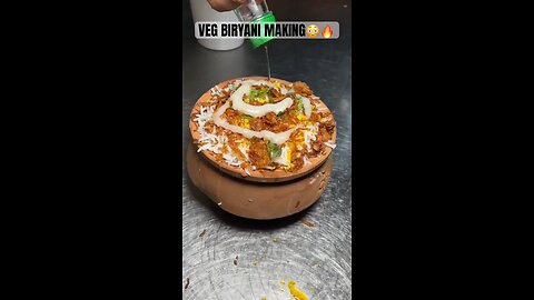 veg biryani making 😱🥵