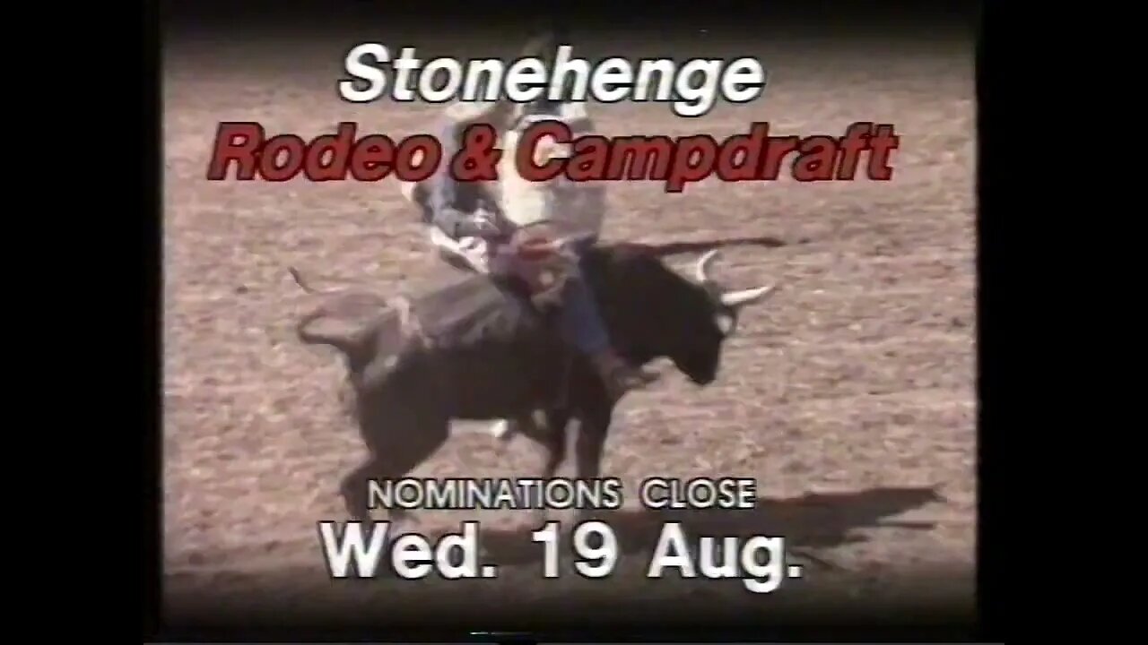 TVC - Stonehenge Rodeo & Campdraft (1992)