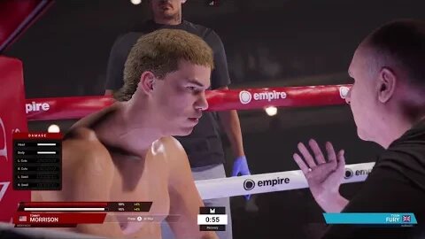 Undisputed Boxing Online Gameplay Tommy Morrison vs Tyson Fury 2 - Risky Rich vs Xodiac25 3