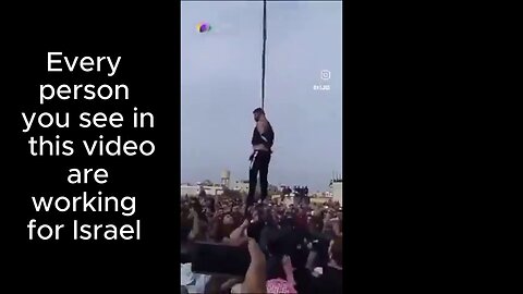 video of Soluiman Al Assad, Bashar's cousin, being hanged in a public square in Latakia