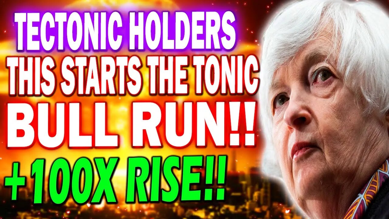 TECTONIC HOLDERS THIS DETAIL STARTS THE TONIC BULL RUN!! *URGENT!!*