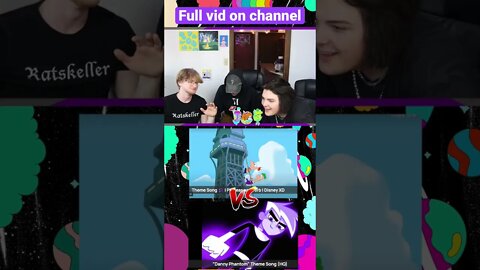 Phineas Vs DannyPhantom #shorts #funny #comedy #tierlist #vs #disneyxd #cartoon #bestcartoon