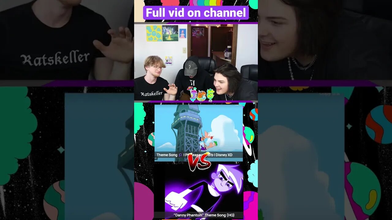 Phineas Vs DannyPhantom #shorts #funny #comedy #tierlist #vs #disneyxd #cartoon #bestcartoon