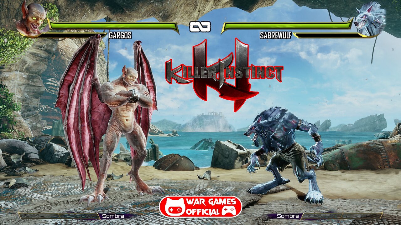 KILLER INSTINCT - GARGOS VS SABREWULF GAMEPLAY