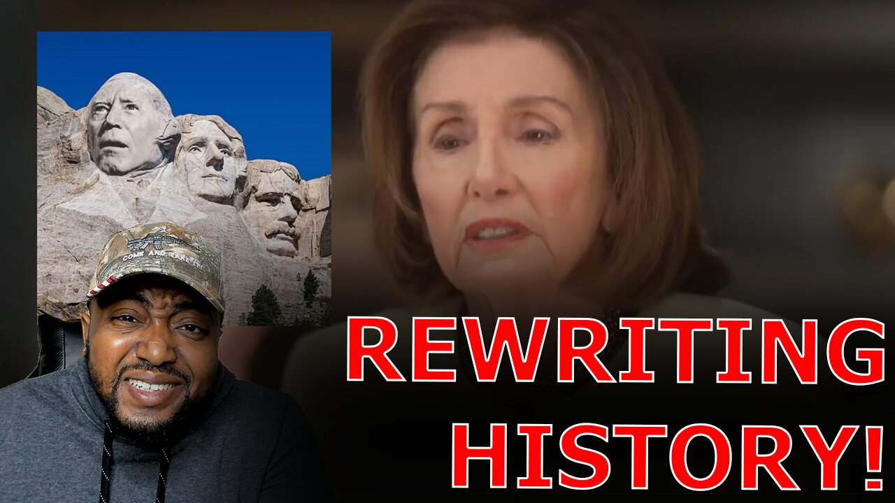 DELUSIONAL Nancy Pelosi DECLARES Joe Biden Be Put On Mt. Rushmore After Confronted On Democrat Coup!