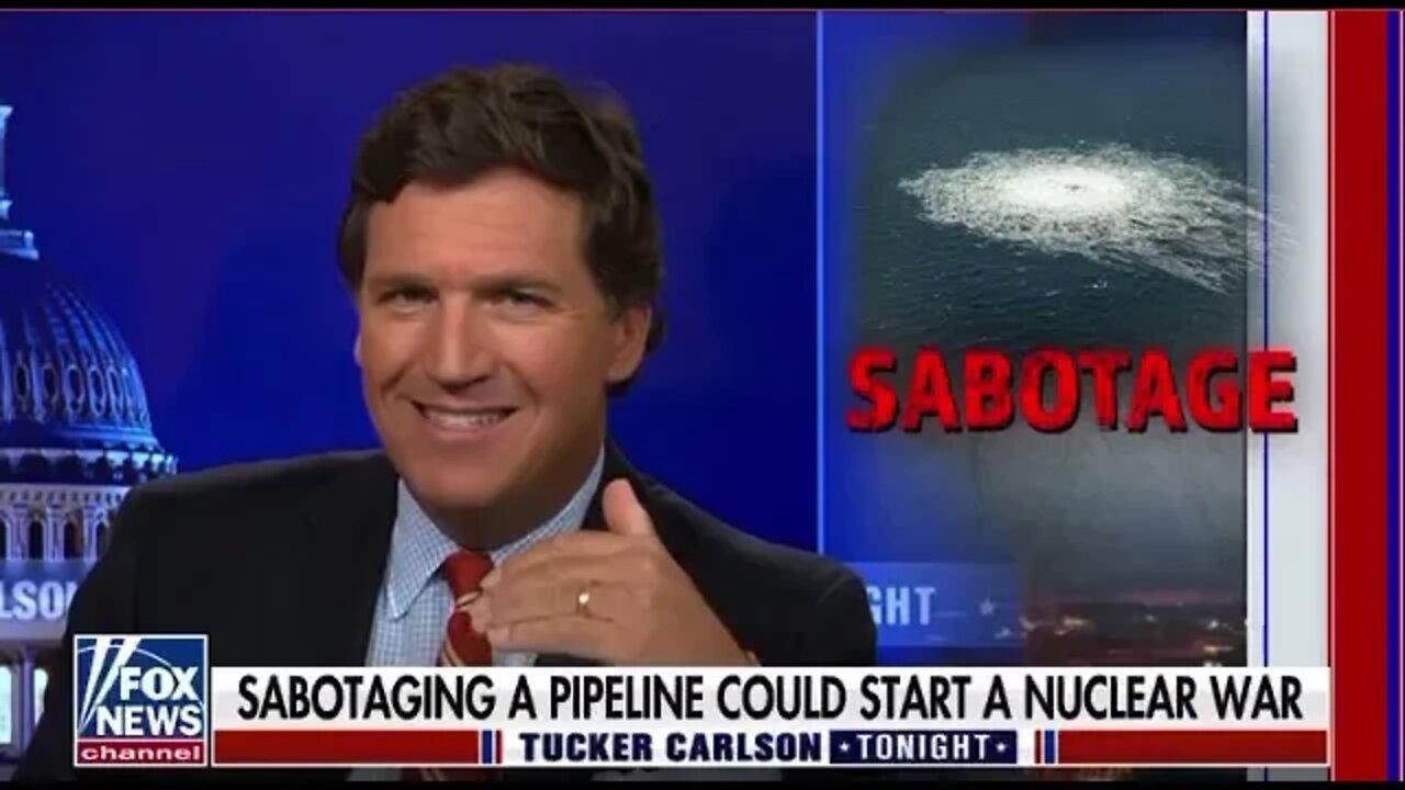 “This Was an Act of Sabotage”: Tucker on How the Nord Stream Attack Could Trigger an Economic