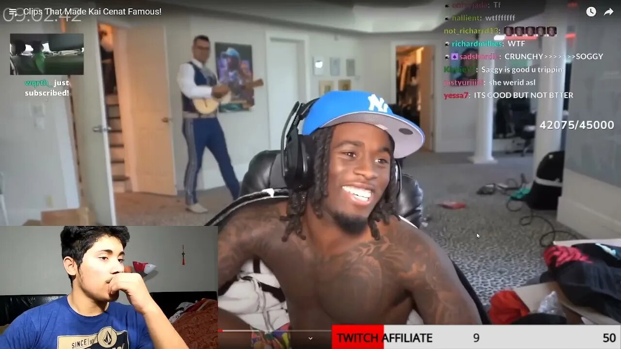 Yahdir Reacts To Clips That Made Kai Cenat Famous!
