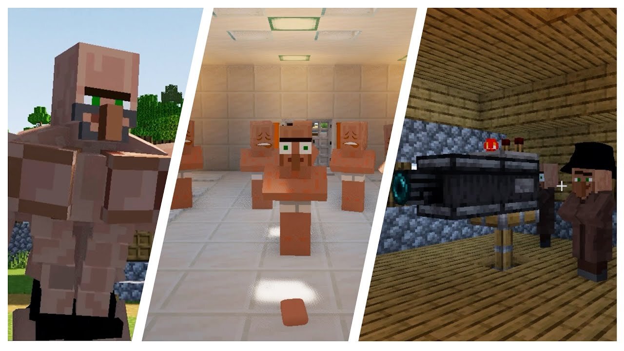 Daily Lives of Villagers (Minecraft)